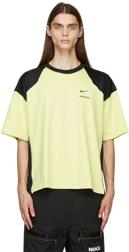 Photo: Nike Green & Black AMBUSH Edition Logo T-Shirt