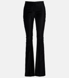 Tove Roux cotton-blend velvet flared pants