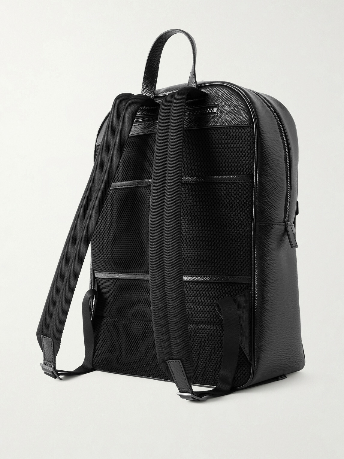 Serapian - Evoluzione Cross-Grain Leather Backpack