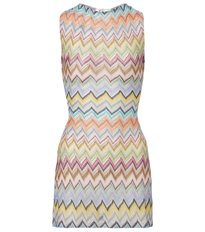Photo: Missoni Zigzag lamé beach cover-up