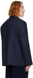 We11done Navy Oversized Blazer