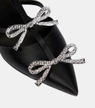 Giambattista Valli Satin embellished pumps