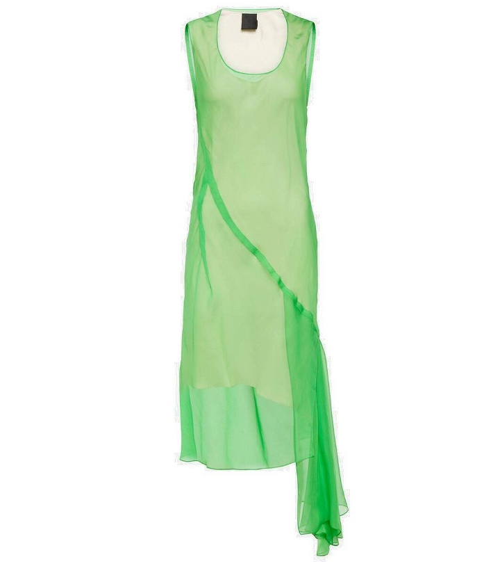 Photo: Givenchy Ruffled silk midi dress