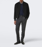 Canali Wool-blend slim pants