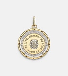 FoundRae True Love Lovestruck Commitment Large 18kt gold pendant with diamonds