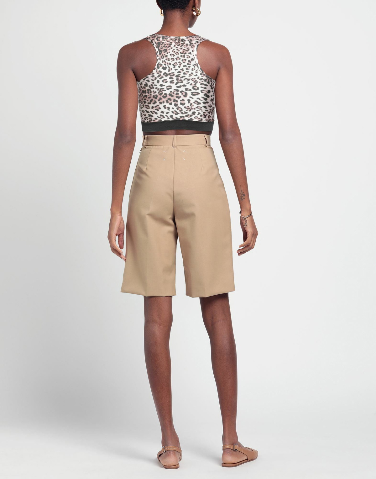 Shoe Womens Top in Beige