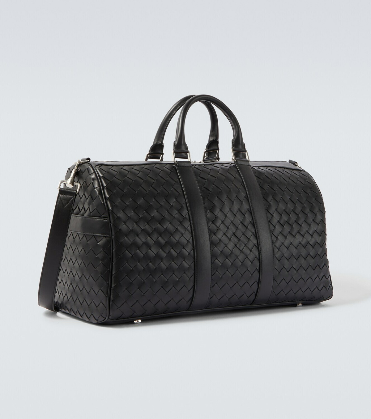 Bottega Veneta Intrecciato leather duffel bag