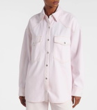 Agolde Lotta denim overshirt