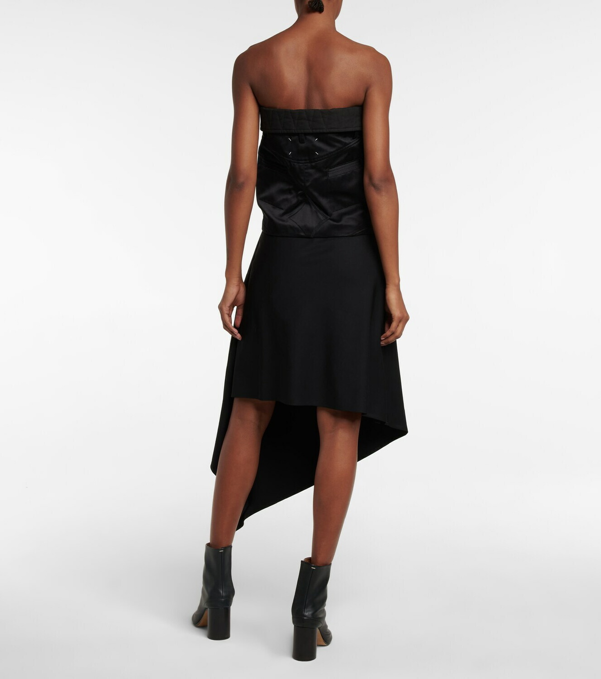 Maison Margiela - Silk satin corset