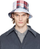 Thom Browne Multicolor Check Bucket Hat