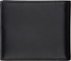 Dolce&Gabbana Black Calfskin Bifold Logo Wallet