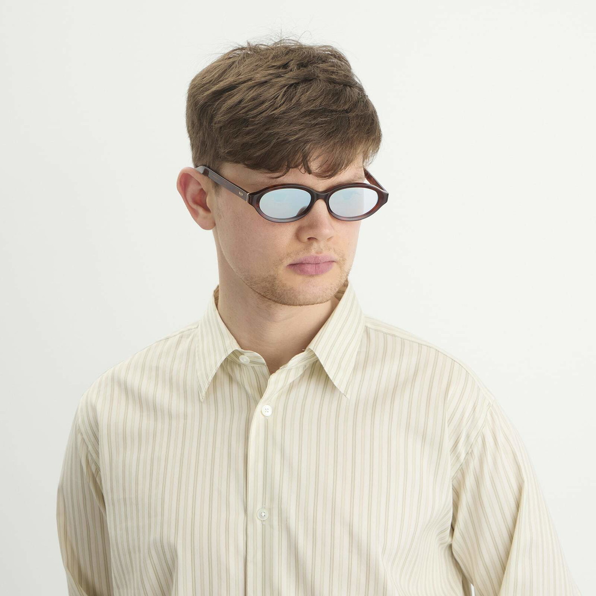 Retrosuperfuture Parola Sunglasses in Havana Diversa Silver 