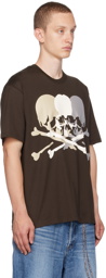 MASTERMIND WORLD Brown Printed T-Shirt