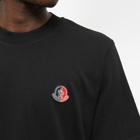 Moncler Men's Genius Chest Logo T-Shirt in Black