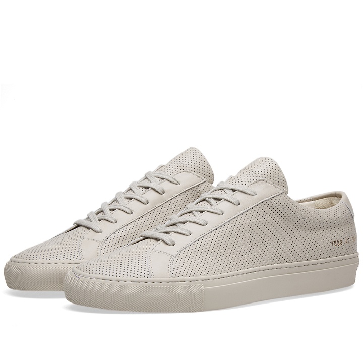 Photo: Common Projects Achilles Low Perforated