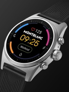 MONTBLANC - Summit Lite 43mm Aluminium and Nylon Smart Watch, Ref. No. 128410