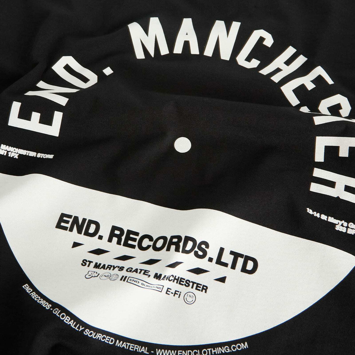 END. City Series 2.0 Manchester T-Shirt in Black