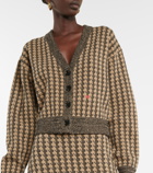 Victoria Beckham - Jacquard wool cardigan