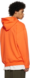 Balenciaga Orange Medium Fit Hoodie