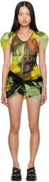 Collina Strada Multicolor Lil Hill Minidress