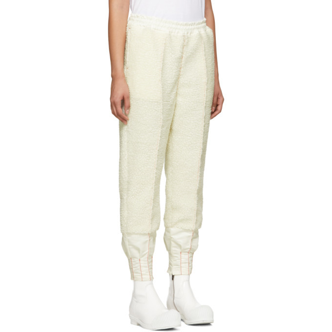 Undercover Off-White Sherpa Fleece Lounge Pants