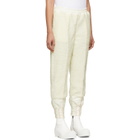 Undercover Off-White Sherpa Fleece Lounge Pants