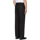 Valentino Black Undercover Edition Ninety Pleated Trousers