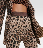 Dolce&Gabbana High-rise leopard-print leggings