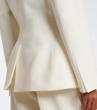 Róhe Double-breasted virgin wool blazer
