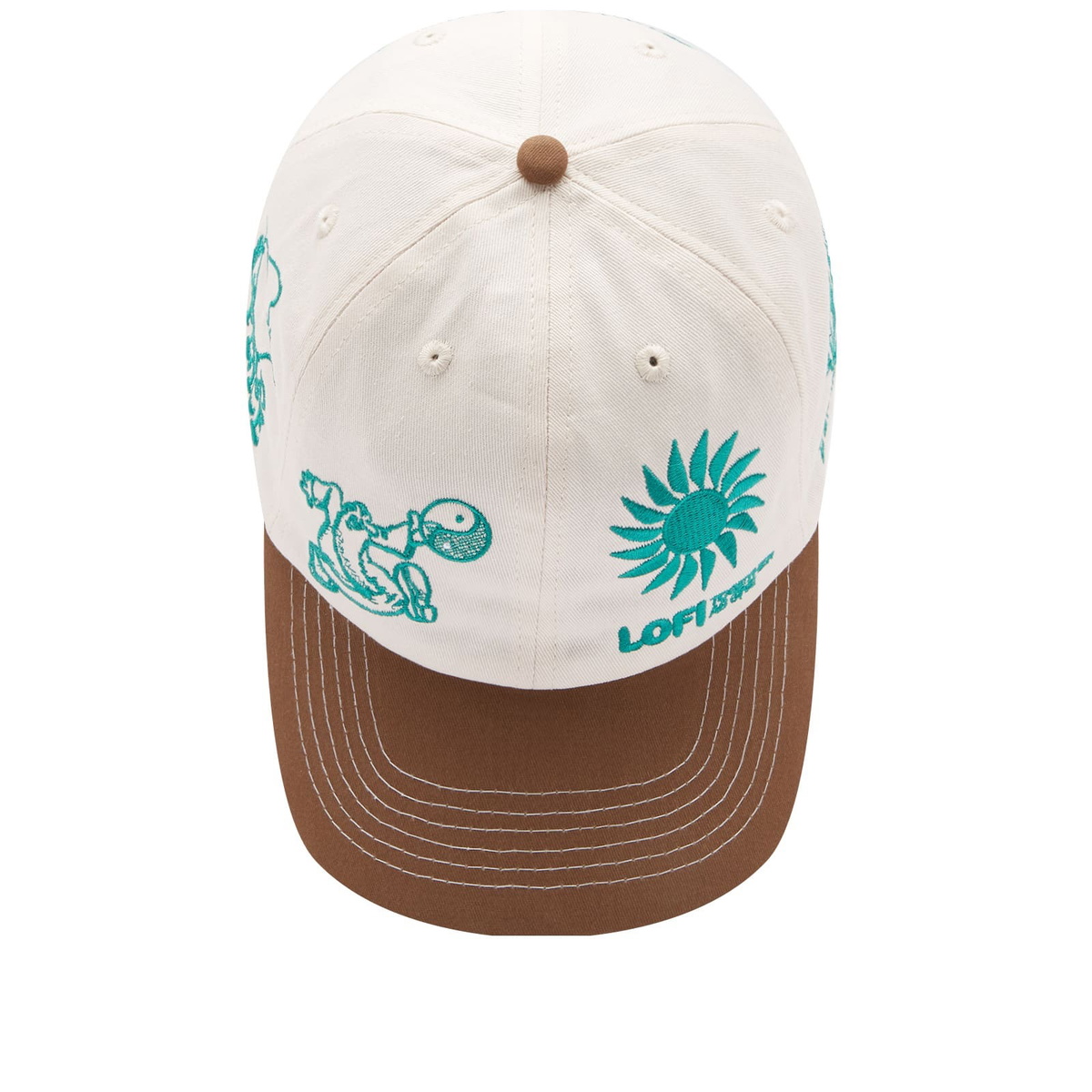 Six Panel Hat - Natural