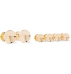 Alice Made This - Elliot Gold-Plated Cufflinks and Shirt Stud Set - Gold