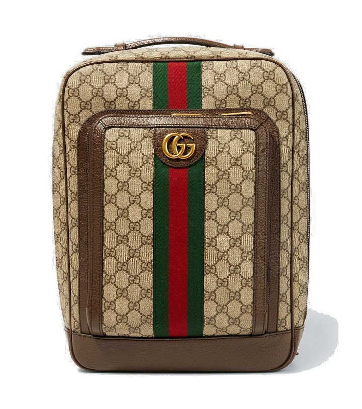 Photo: Gucci Ophidia GG Medium canvas backpack