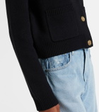 Velvet Mahal cotton and cashmere cardigan