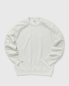 C.P. Company Diagonal Raised Fleece Sleeve Logo Sweatshirt White - Mens - Sweatshirts