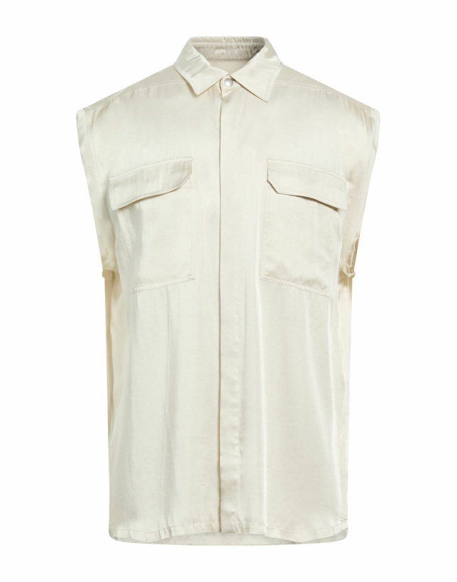 Photo: Rick Owens Mens Shirt Cream