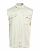 Rick Owens Mens Shirt Cream