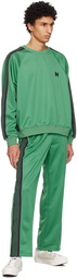 NEEDLES Green Drawstring Track Pants