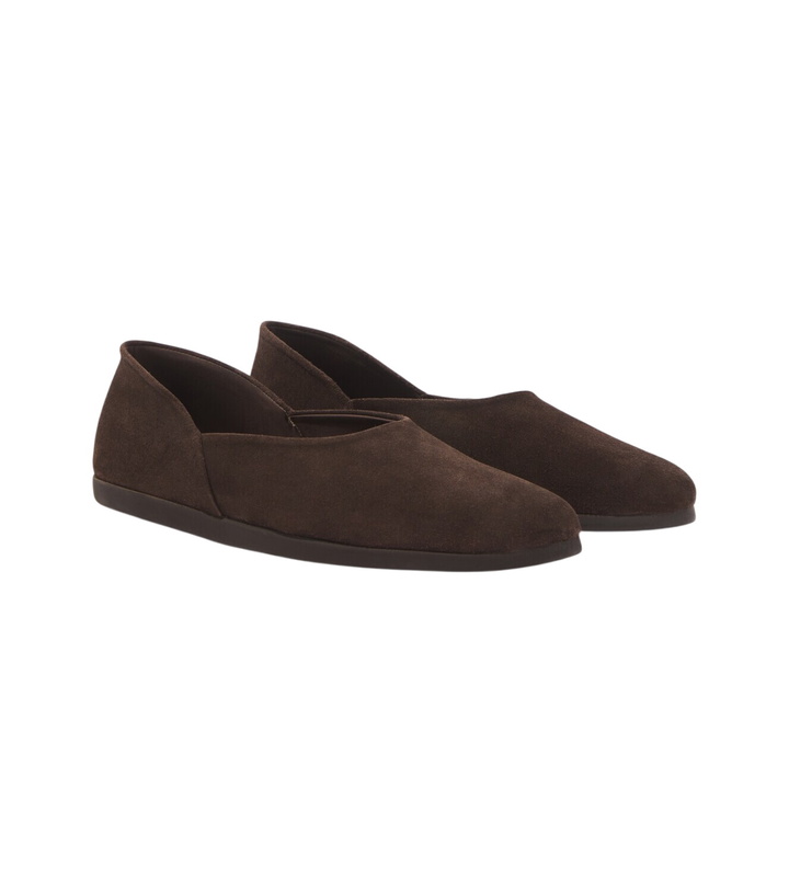 Photo: Stòffa Suede slip-on shoes