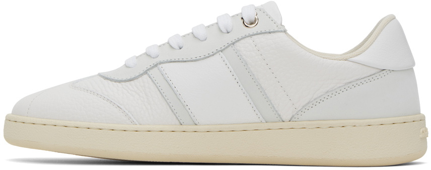 Ferragamo White Achille 1 Sneakers Salvatore Ferragamo