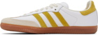 Sporty & Rich Yellow & White adidas Originals Edition Samba OG Sneakers