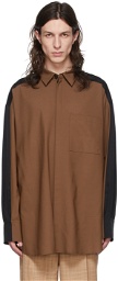GAUCHERE SSENSE Exclusive Brown Thioro Shirt