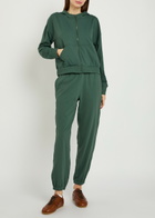 Vuori Halo Modern Stretch-jersey Sweatpants Green