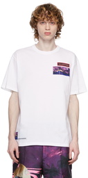 Valentino White Brocade T-Shirt