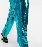 Tom Ford High-rise sequined pants