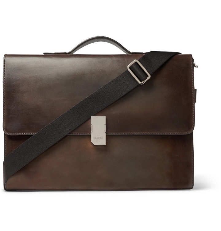 Photo: Berluti - Leather Briefcase - Brown