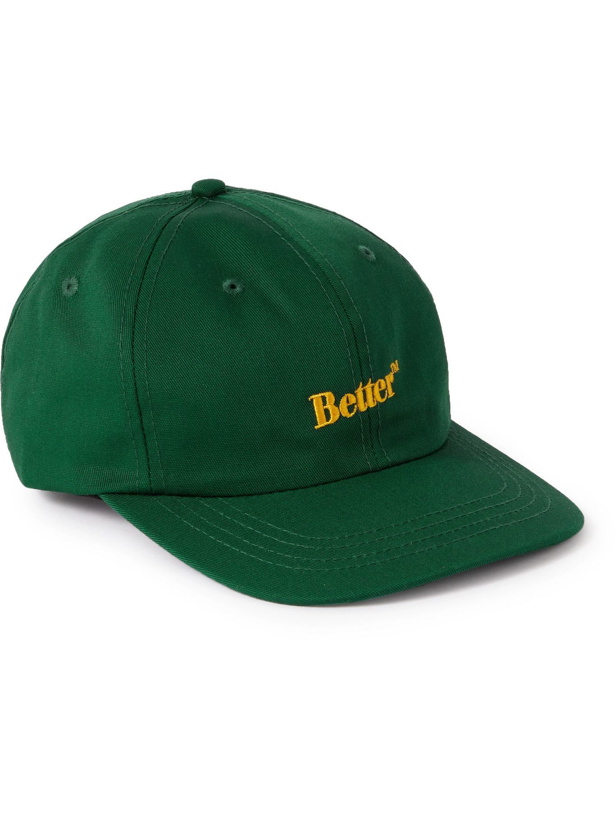 Photo: Better Gift Shop - Logo-Embroidered Cotton-Blend Twill Baseball Cap