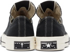 Rick Owens Drkshdw Black Converse Edition Drkstar Lo Sneakers