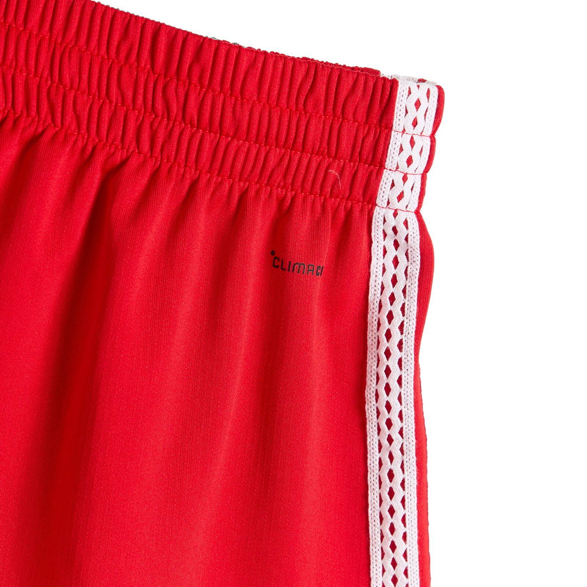 Adidas Men's x Arte 3-Stripe Shorts in Better Scarlet
