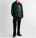 Undercover - Printed Padded Shell Hooded Jacket - Green