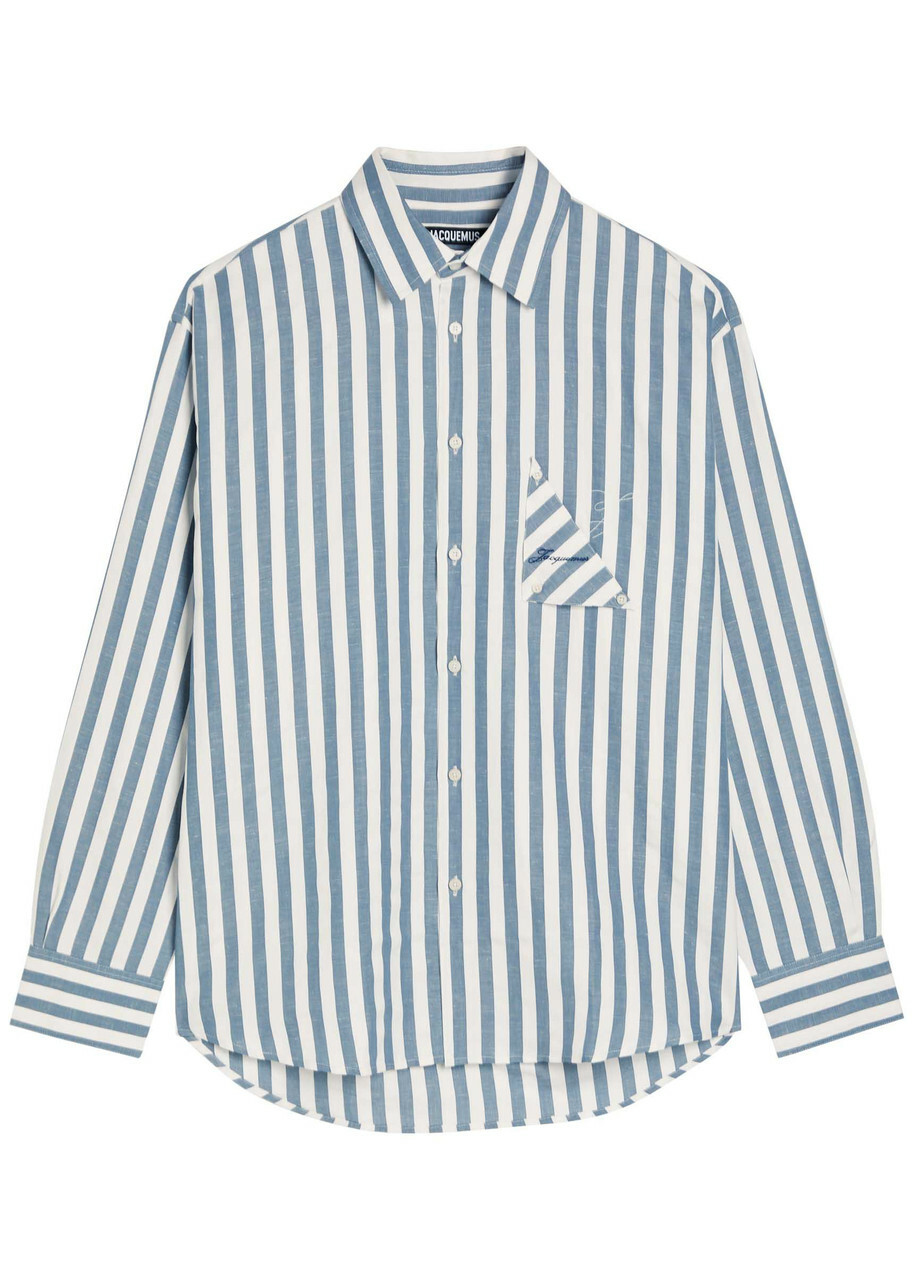Jacquemus Navy 'La Maille Teramo' Polo Jacquemus